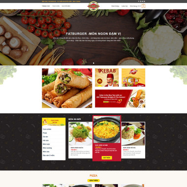 Theme wordpress flatsome nhà hàng 06