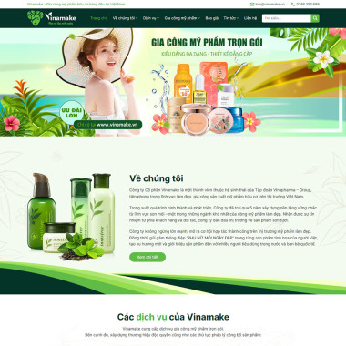 Theme wordpress flatsome bán bao bì