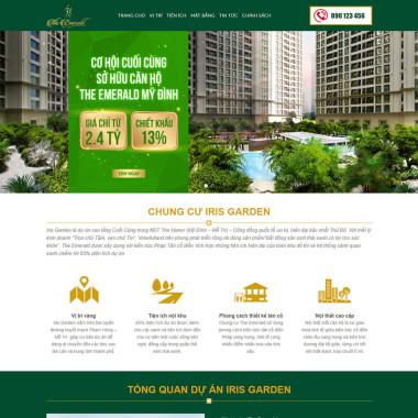 Theme wordpress flatsome bất động sản 20