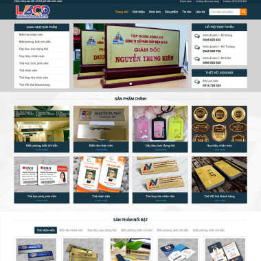 Theme wordpress flatsome biển chức danh