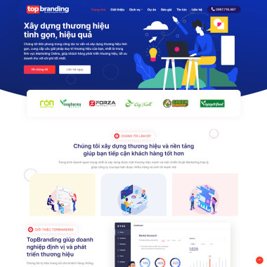 Theme wordpress flatsome dịch vụ quảng cáo – marketing