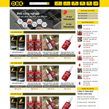 Theme wordpress flatsome bán keo mỡ