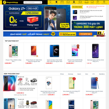 Theme wordpress flatsome thế giới di động