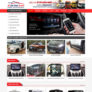 Theme wordpress flatsome bán đồ chơi xe