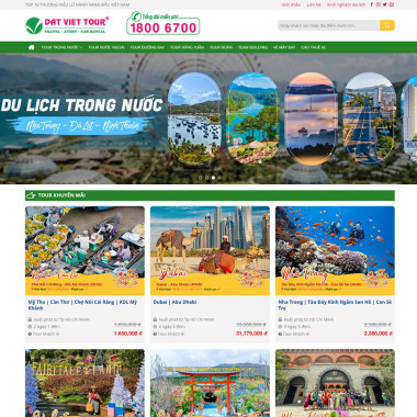 Theme wordpress flatsome du lịch 14