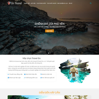 Theme wordpress flatsome du lịch 04