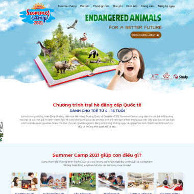 Theme wordpress flatsome giáo dục 010