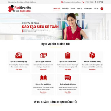 Theme wordpress flatsome kế toán 02