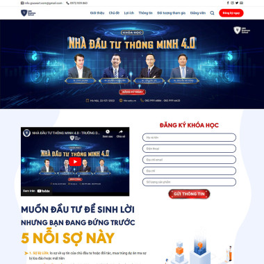 Theme wordpress flatsome bán khóa học 04