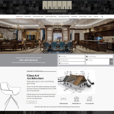 Theme wordpress flatsome kiến trúc 03