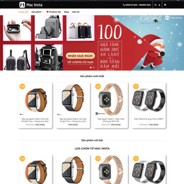 Theme wordpress flatsome Mac Shop