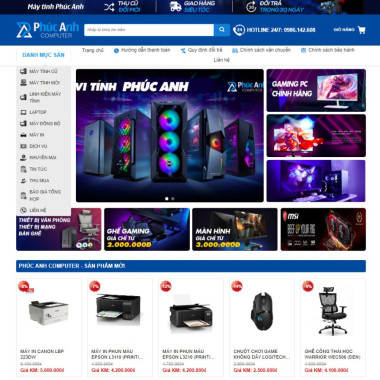 Theme wordpress flatsome bán máy tính 06