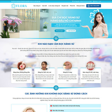 Theme wordpress flatsome nha khoa 03