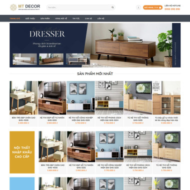 Theme wordpress flatsome nội thất 16