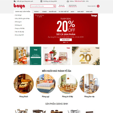 Theme wordpress flatsome nội thất 22