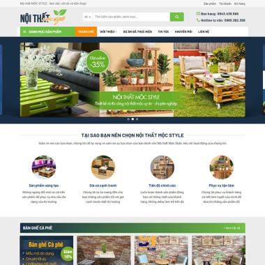 Theme wordpress flatsome nội thất 10