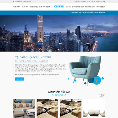 Theme wordpress flatsome nội thất 20