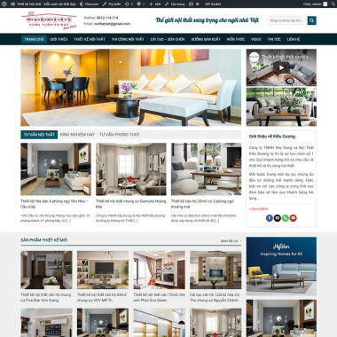 Theme wordpress flatsome nội thất 05
