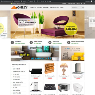 Theme wordpress flatsome nội thất 06
