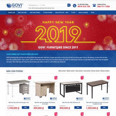 Theme wordpress flatsome bán nội thất 08