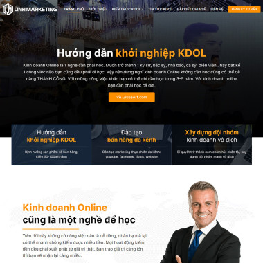 Theme wordpress flatsome landing page giới thiệu cá nhân