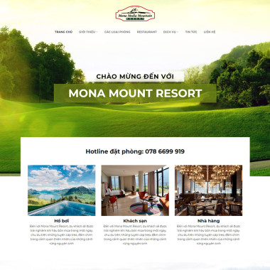 Theme wordpress flatsome resort du lịch