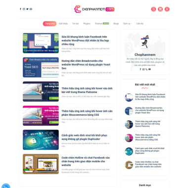 Theme wordpress flatsome review công nghệ