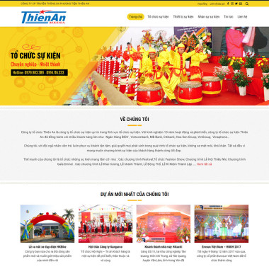 Theme wordpress flatsome tổ chức sự kiện