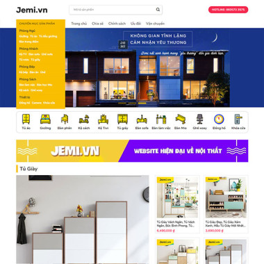 Theme wordpress flatsome bán đồ gỗ