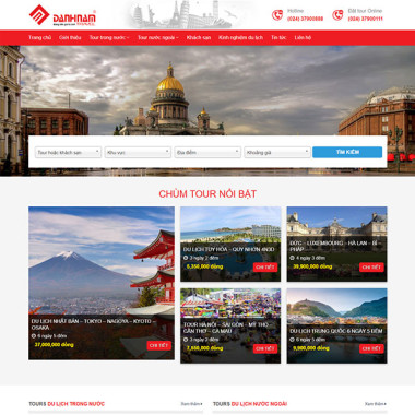 Theme wordpress flatsome du lịch cao cấp 08