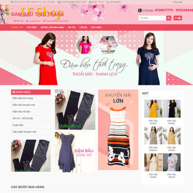 Theme wordpress flatsome quần áo thời trang