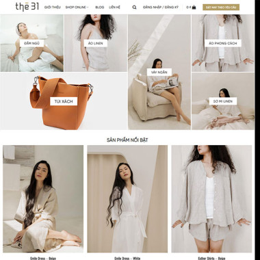 Theme wordpress flatsome thời trang 04