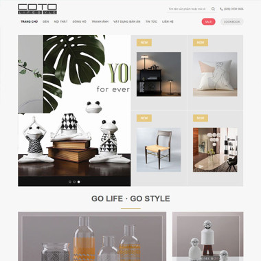 Theme wordpress flatsome trang trí
