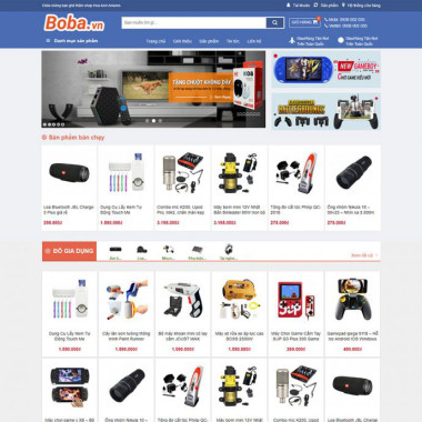 Theme wordpress flatsome bách hóa 02