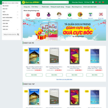 Theme wordpress flatsome bán tạp hóa