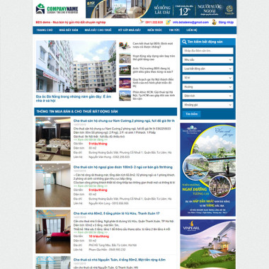 Theme wordpress flatsome bất động sản 33