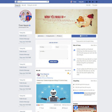 Theme wordpress flatsome facebook