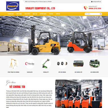 Theme wordpress flatsome xây dựng 01