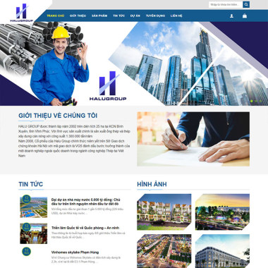 Theme wordpress flatsome xây dựng 02