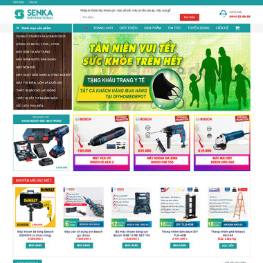 Theme wordpress flatsome xây dựng 04