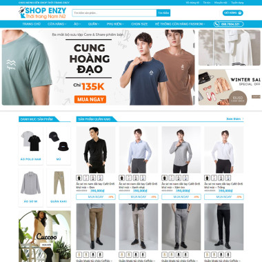 Theme wordpress flatsome thời trang 09