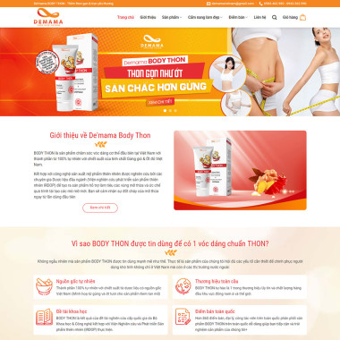 Theme wordpress flatsome bán thực phẩm chức năng 02