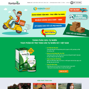 Theme wordpress flatsome thuốc tăng cân