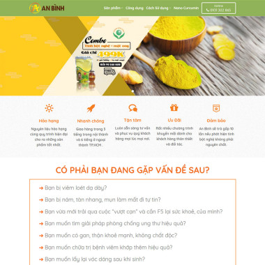 Theme wordpress flatsome tinh bột nghệ