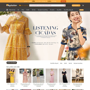 Theme wordpress flatsome bán quần áo thời trang